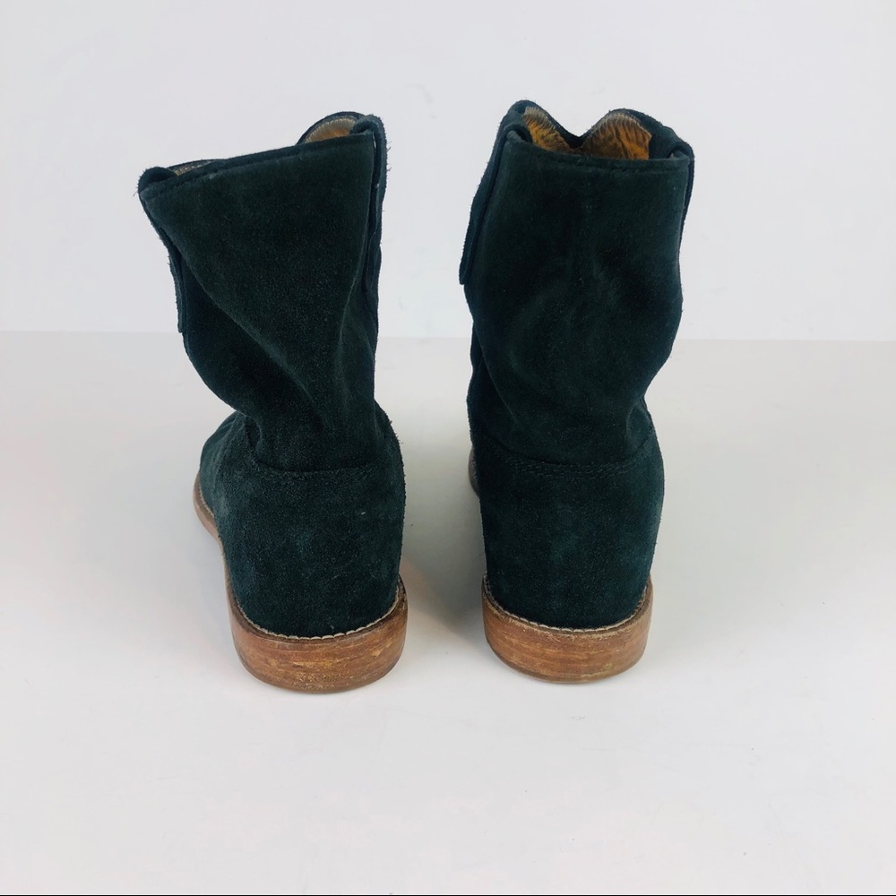 Isabel Marant Etoile Crisi Black Suede Boots - Picture 7 of 8